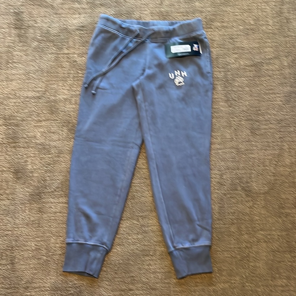 COPY - Woman University Of  Hampshire Blue Jogger sweatpants Size Small New W/ …